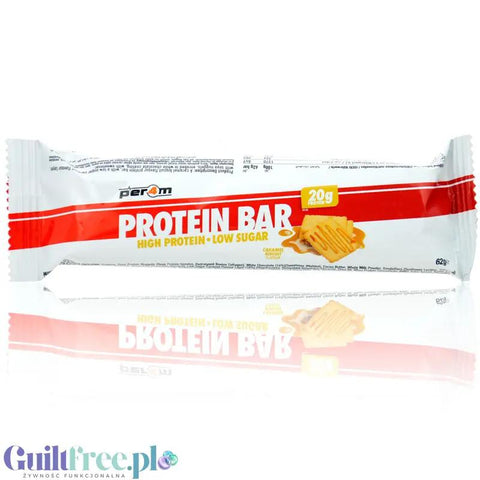 Per4m Protein Bar Caramel Biscuit - baton białkowy 20g białka, smak karmelizowane ciasteczko & biała czekolada by per4m® (per4m-protein-bar-caramel-biscuit-baton-bialkowy-20g-bialka-smak-karmelizowane-ciasteczko-biala-czekolada)