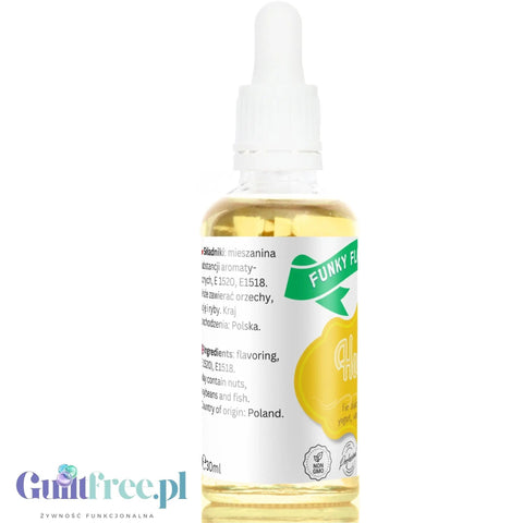Funky Flavors Basic Honey 30ml - miodowe kropelki aromatyczne do potraw bez cukru, słodzików i kalorii by Funky Flavors (funky-flavors-honey-30ml-aromat-miodowy-bez-cukru-i-tluszczu)