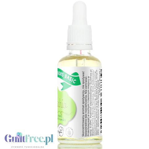 Funky Flavors Basic Pistachio 30g - pistacjowe kropelki bez cukru, kalorii i słodzików by Funky Flavors (funky-flavors-pistachio-30ml-pistacja-aromat-bez-cukru-bez-tluszczu)