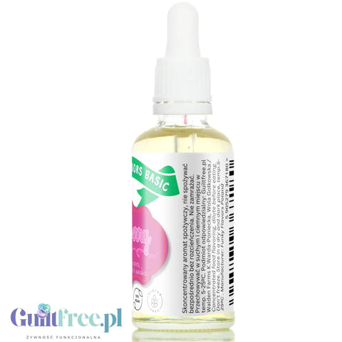 Funky Flavors Basic Raspberry 30ml - malinowe kropelki aromatyczne bez cukru, tłuszczu i słodzików by Funky Flavors (funky-flavors-raspberry-30ml-malina-aromat-bez-cukru-bez-tluszczu)