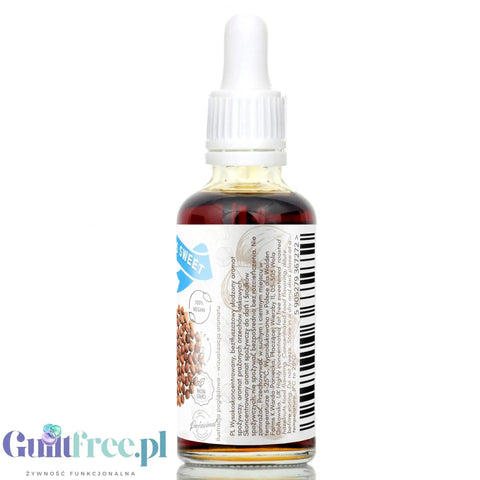 Funky Flavors Sweet Roasted Hazelnut - słodkie kropelki smakowe bez cukru i kalorii, aromat Orzecha Laskowego by Funky Flavors (funky-flavors-sweet-hazelnut-50ml-slodzony-aromat-bez-cukru-bez-tluszczu-orzech-laskowy)