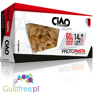 Ciao Carb ProtoPasta, Tagliatelle - makaron proteinowy 60% białka Tagliatelle by Ciao Carb (protopasta-makaron-proteinowy-60-bialka-tagliatelle)