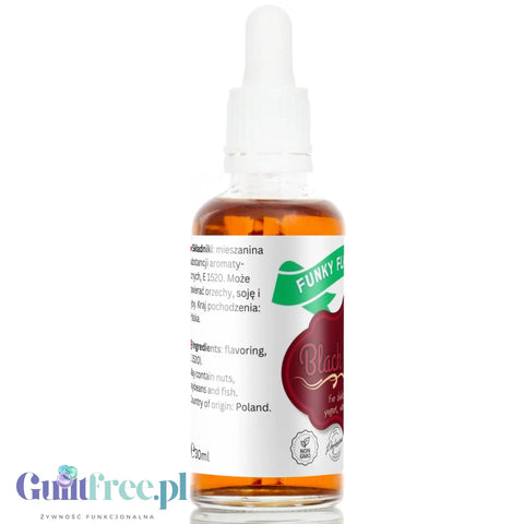 Funky Flavors Basic Black Cherry 30ml - wiśniowe kropelki aromatyzujące bez cukru, słodzików i kalorii by Funky Flavors (funky-flavors-black-cherry-30ml-aromat-wisniowy-bez-cukru-i-tluszczu)