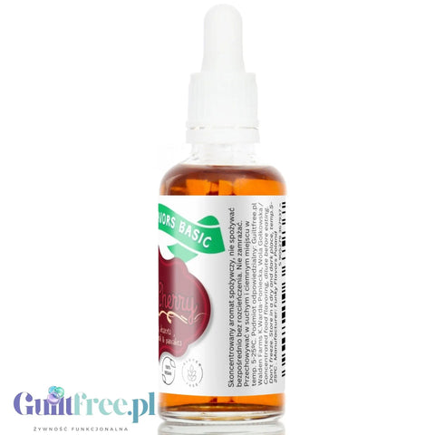 Funky Flavors Basic Black Cherry 30ml - wiśniowe kropelki aromatyzujące bez cukru, słodzików i kalorii by Funky Flavors (funky-flavors-black-cherry-30ml-aromat-wisniowy-bez-cukru-i-tluszczu)