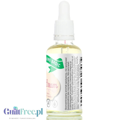 Funky Flavors Basic Sweet Cream 30ml - śmietankowy aromat w kroplach bez cukru i bez tłuszczu by Funky Flavors (funky-flavors-sweet-cream-30ml-smietankowy-aromat-w-kroplach-bez-cukru-i-bez-tluszczu)