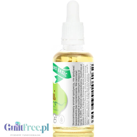 Funky Flavors Basic Kiwi 30ml - kropelki aromatyczne do żywności, bez cukru i słodzików by Funky Flavors (funky-flavors-kiwi-30ml)