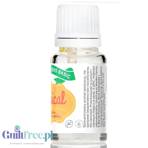 Funky Flavors Basic Tropical 10ml - aromat spożywczy bez cukru i słodzików, Owoce Tropikalne by Funky Flavors (funky-flavors-tropical-10ml-aromat-spozywczy-bez-cukru-i-slodzikow-owoce-tropikalne)