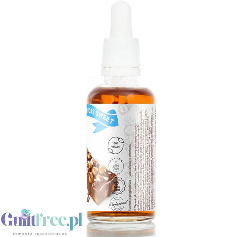 Funky Flavors Sweet Hazelnut Croquant - kropelki słodzące bez cukru & bez tłuszczu,smak Karmelizowane Orzechy Laskowe by Funky Flavors (funky-flavors-sweet-hazelnut-croquant-slodzony-aromat-bez-cukru-bez-tluszczu-karmelizowane-orzechy-laskowe)