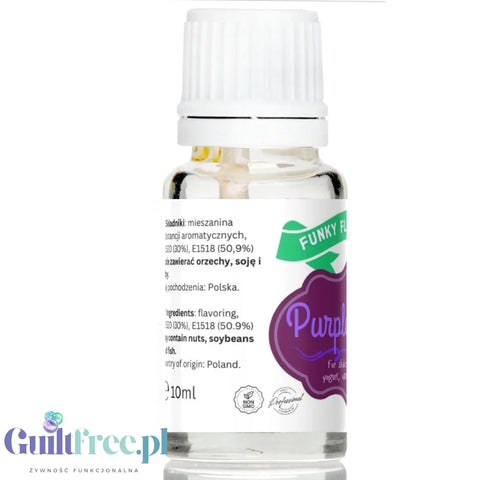 Funky Flavors Basic Purple Grape 10ml - aromat ciemnych winogron bez cukru i słodzików by Funky Flavors (funky-flavors-purple-grape-10ml)
