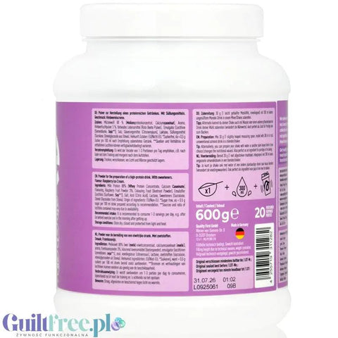 More Nutrition More Nutrition Total Protein Vanilla Ice Cream 0,6kg - kazeina, gęste białko, smak Lody Waniliowe - Protein Supplements