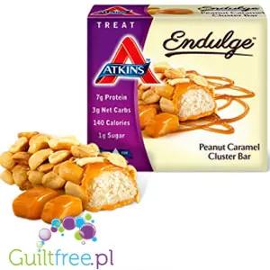 Atkins Endulge Peanut Caramel Cluster - baton karmelowy z orzechami, niskie IG, 3g węglowodanów by Atkins (atkins-baton-karmelowy-z-orzechami-niskie-ig-3g-weglowodanow)