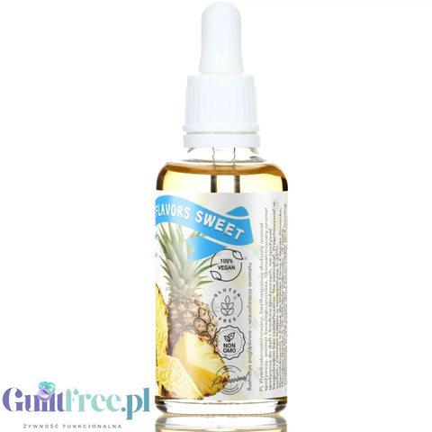 Funky Flavors Sweet Juicy Pineapple - ananasowe kropelki słodzące bez cukru i kalorii by Funky Flavors (funky-flavors-sweet-juicy-pineapple-ananasowe-kropelki-slodzace-bez-cukru-i-kalorii)