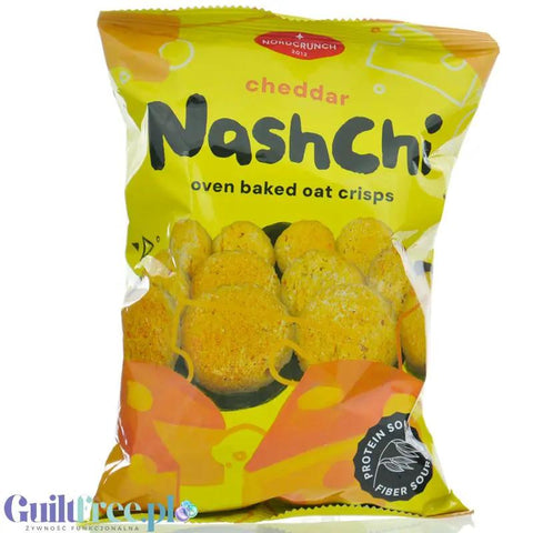 Nordcrunch NashChi Cheddar - owsiano-grochowe chrupki o smaku sera Cheddar by Milzu (nordcrunch-nashchi-cheddar-owsiano-grochowe-chrupki-o-smaku-sera-cheddar)