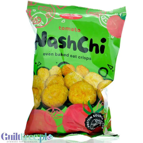 Nordcrunch NashChi Tomato - wegańskie owsiano-grochowe chrupki o smaku pomidorowym by Milzu (nordcrunch-nashchi-tomato-weganskie-owsiano-grochowe-chrupki-o-smaku-pomidorowym)