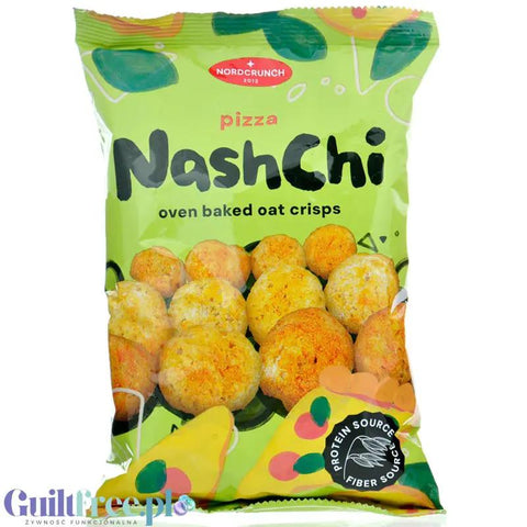 Nordcrunch NashChi Pizza - owsiano-grochowe chrupki o smaku pizzy by Milzu (nordcrunch-nashchi-pizza-owsiano-grochowe-chrupki-o-smaku-pizzy)