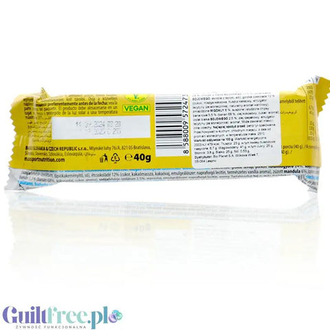 MaxSport Nut Protein Bar Chocolate & Banana - wegański proteinowy baton orzechowy z bananem i czekoladą, 25% białka by MaxSport (maxsport-nut-protein-bar-chocolate-banana-weganski-proteinowy-baton-orzechowy-z-bananem-i-czekolada-25-bialka)