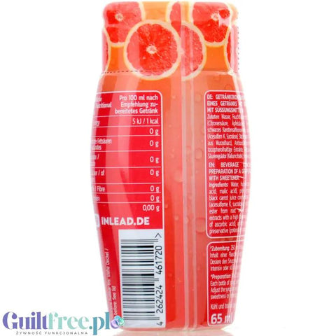 Inlead Squeeze Syrup Caribbean Grapefruit - skoncentrowany syrop do wody bez cukru i kalorii na 8L by InLead (inlead-squeeze-syrup-caribbean-grapefruit-skoncentrowany-syrop-do-wody-bez-cukru-i-kalorii-na-8l)