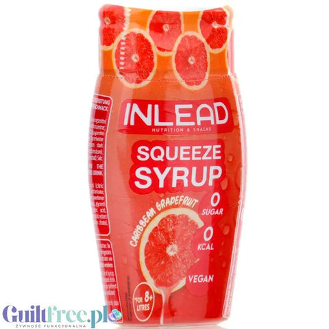 Inlead Squeeze Syrup Caribbean Grapefruit - skoncentrowany syrop do wody bez cukru i kalorii na 8L by InLead (inlead-squeeze-syrup-caribbean-grapefruit-skoncentrowany-syrop-do-wody-bez-cukru-i-kalorii-na-8l)