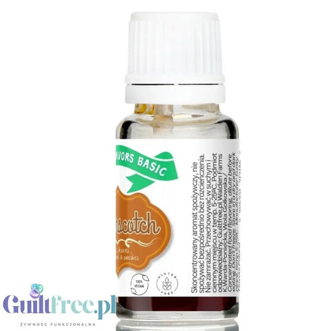 Funky Flavors Basic Butterscotch 10ml - Maślany Herbatnik - kropelki aromatyzujące bez cukru, tłuszczu i słodzików by Funky Flavors (funky-flavors-butterscotch-maslane-herbatniki-aromat-bez-cukru-bez-tluszczu)