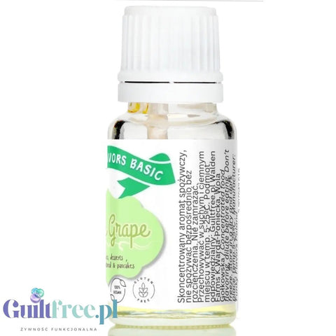 Funky Flavors Basic White Grape 10ml - Białe Winogrona - aromatyzujące kropelki bez cukru i słodzików by Funky Flavors (funky-flavors-basic-white-grape-10ml-biale-winogrona-aromatyzujace-kropelki-bez-cukru-i-slodzikow)
