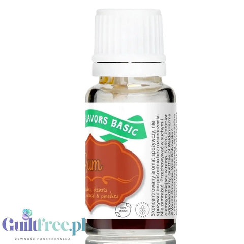 Funky Flavors Basic Rum 10ml - rumowe kropelki aromatyzujące bez cukru, słodzików i tłuszczu by Funky Flavors (funky-flavors-rum-aromat-rumowy-bez-cukru-bez-tluszczu)