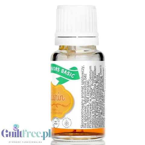 Funky Flavors Basic Mandarin 10ml - mandarynkowe kropelki aromatyzujące bez cukru, tłuszczu i słodzików by Funky Flavors (funky-flavors-mandarin-aromat-mandarynkowy-bez-cukru-i-bez-tluszczu)