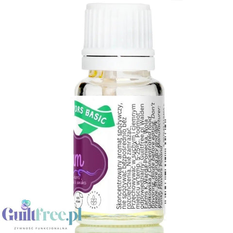 Funky Flavors Basic Plum 10ml - śliwkowe kropelki aromatyzujące bez cukru, tłuszczu i słodzików by Funky Flavors (funky-flavors-plum-aromat-sliwkowy-bez-cukru-i-tluszczu)