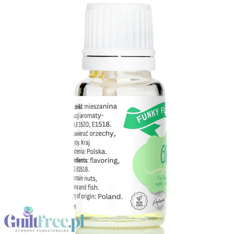 Funky Flavors Basic Aloe 10ml - aloesowe kropelki aromatyczne do potraw, bez cukru, kalorii i słodzików by Funky Flavors (funky-flavors-aleo-aromat-aloesowy-bez-cukru-i-tluszczu)