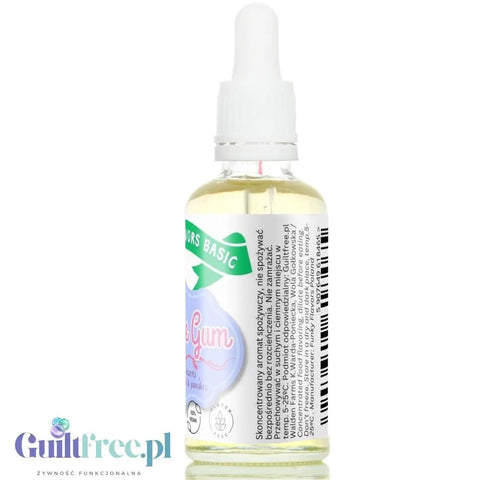 Funky Flavors Basic Bubble Gum 30ml - Guma balonowa - kropelki aromatyczne bez cukru, słodzików i kalorii by Funky Flavors (funky-flavors-bubble-gum-30ml-guma-balonowa-aromat-bez-cukru-bez-tluszczu)