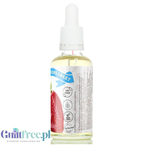 Funky Flavors Sweet Simply Strawberry - słodkie truskawkowe kropelki aromatyzujące bez cukru, tłuszczu i kalorii by Funky Flavors (funky-flavors-sweet-simply-strawberry-slodki-aromat-truskawkowy-bez-cukru-tluszczu-i-kalorii)