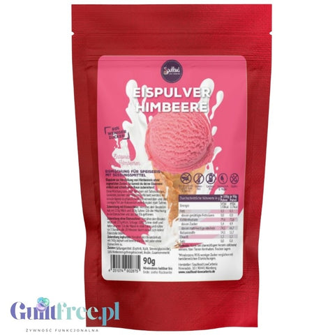 Soulfood LowCarberia Eispulver Erderbeere - gotowy miks baza do lodów truskawkowych 90% mniej cukru by Soulfood Lowcarberia (soulfood-lowcarberia-eispulver-erderbeere-gotowy-miks-baza-do-lodow-truskawkowych-90-mniej-cukru)