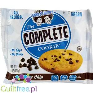 Lenny & Larry Complete Cookie, Chocolate Chip - Wegańskie Ciacho Proteinowe by Lenny & Larry's (the-complete-cookie-chocolate-chip-weganskie-ciacho-proteinowe)