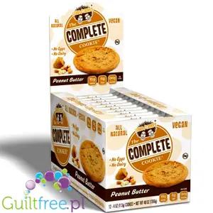 Lenny & Larry Complete Cookie, Peanut Butter - Wegańskie Ciacho Proteinowe z Masłem Orzechowym by Lenny & Larry's (the-complete-cookie-peanut-butter-weganskie-ciacho-proteinowe-z-maslem-orzechowym)