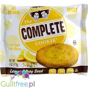 Lenny & Larry Complete Cookie, Lemon Poppy Seed - Wegańskie Ciacho Proteinowe z Cytryna & Mak by Lenny & Larry's (the-complete-cookie-lemon-poppy-seed-weganskie-ciacho-proteinowe-z-cytryna-mak)