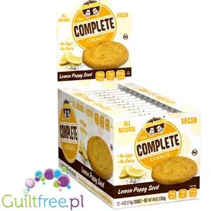Lenny & Larry Complete Cookie, Lemon Poppy Seed - Wegańskie Ciacho Proteinowe z Cytryna & Mak by Lenny & Larry's (the-complete-cookie-lemon-poppy-seed-weganskie-ciacho-proteinowe-z-cytryna-mak)