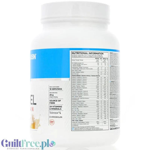 USN DietFuel Ultra Lean Meal Replacement Vanilla Cream 1kg - koktajl białkowy, substytut posiłku, smak Wanilia by USN (Ultimate Sports Nutrition) (usn-dietfuel-ultra-lean-meal-replacement-vanilla-cream-1kg-koktajl-bialkowy-substytut-posilku-smak-wanilia)