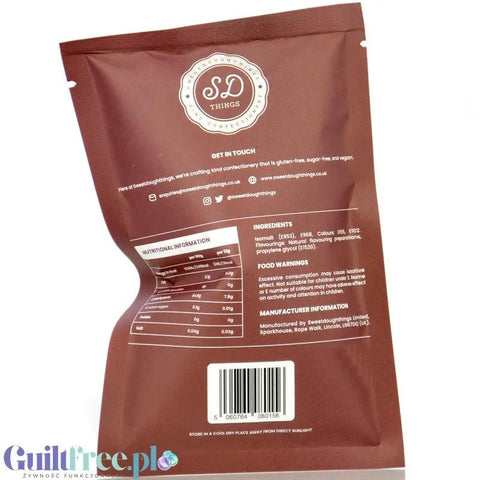 SweetDoughThings Candy Floss Chocolate - wegańska wata (BEZ)cukrowa o smaku czekoladowym 30kcal by SweetDoughThings (sweetdoughthings-candy-floss-chocolate-weganska-wata-bezcukrowa-o-smaku-czekoladowym-30kcal)