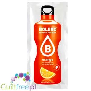 Bolero Drink Orange 9g - saszetka do napojów bez cukru ze stewią, Pomarańcza by Bolero Drink (bolero-ze-stewia-pomarancza-1kcal-mix-na-15l)