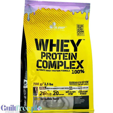 Olimp Whey Protein Complex Blueberry, 700g, odżywka białkowa o smaku jagodowym by Olimp (olimp-whey-protein-complex-blueberry-700g-odzywka-bialkowa-o-smaku-jagodowym)