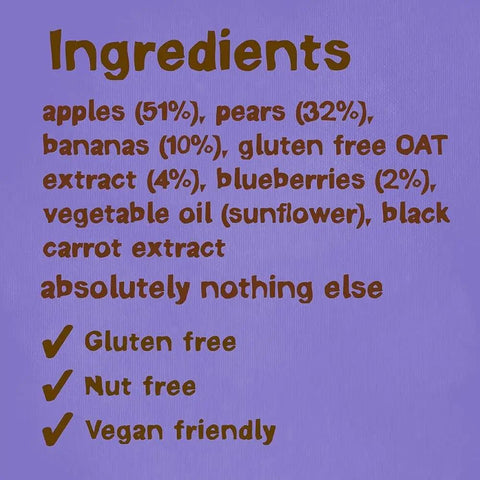 Bear Yoyo Blueberry Banana Smoothie 67kcal - **KRÓTKA DATA** przekąska owocowa 100% by Bear (bear-yoyo-blueberry-banana-smoothie-67kcal-krotka-data-przekaska-owocowa-100)