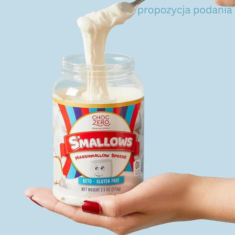 Choc Zero S'Mallows Spread - piankowy keto krem jak marshmallow bez dodatku cukru by Choc Zero (choc-zero-s-mallows-spread-piankowy-keto-krem-jak-marshmallow-bez-dodatku-cukru)