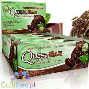 Quest Bar Mint Chocolate Chunk baton proteinowy Mięta & Czekolada by Quest Nutrition (quest-mint-chocolate-chunk-baton-proteinowy-mieta-czekolada)