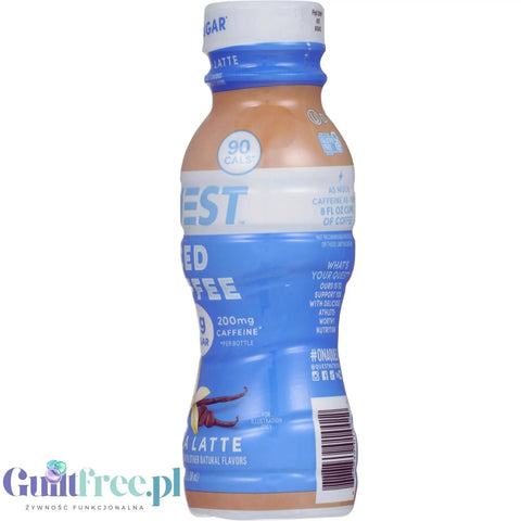 Quest Iced Coffee Vanilla Latte RTD - proteinowa waniliowa kawa mrożona 90kcal, bez cukru by Quest Nutrition (quest-iced-coffee-vanilla-latte-rtd-proteinowa-waniliowa-kawa-mrozona-90kcal-bez-cukru)