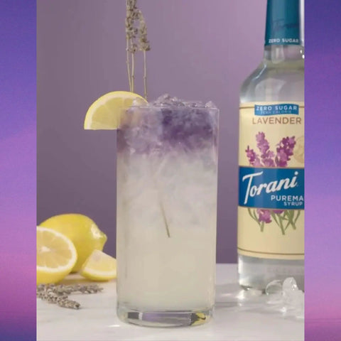 Torani Puremade Zero Lavender - syrop lawendowy bez cukru i kalorii, tylko z naturalnymi słodzikami by Torani (torani-puremade-zero-lavender-syrop-lawendowy-tylko-z-naturalnymi-slodzikami)