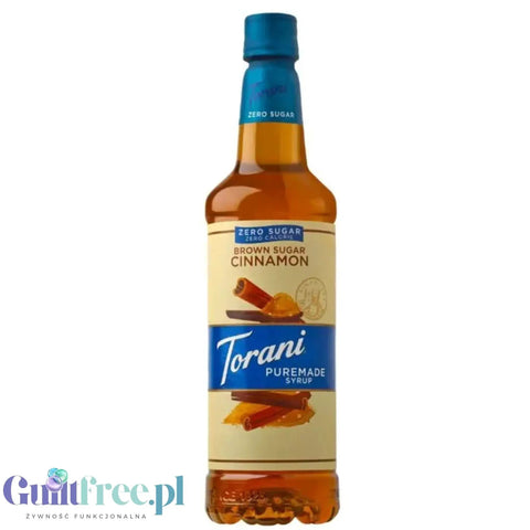 Torani Puremade Zero Brown Sugar Cinnamon - syrop tylko z naturalnymi słodzikami by Torani (torani-puremade-zero-brown-sugar-cinnamon-syrop-tylko-z-naturalnymi-slodzikami)