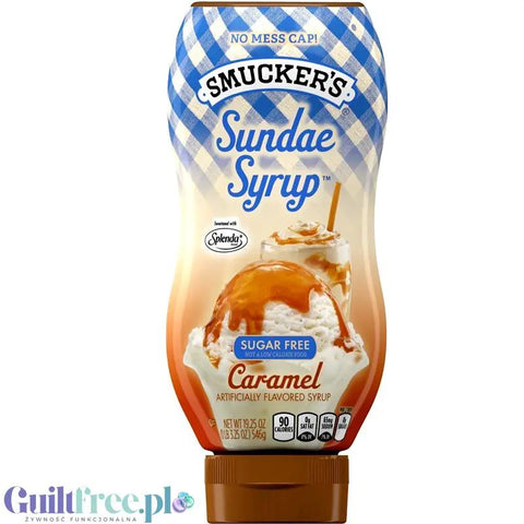 Smucker's Sundae Sugar Free Caramel Syrup - gęsty syrop karmelowy bez cukru by Smucker's (smucker-s-sundae-sugar-free-caramel-syrup-gesty-syrop-karmelowy-bez-cukru)