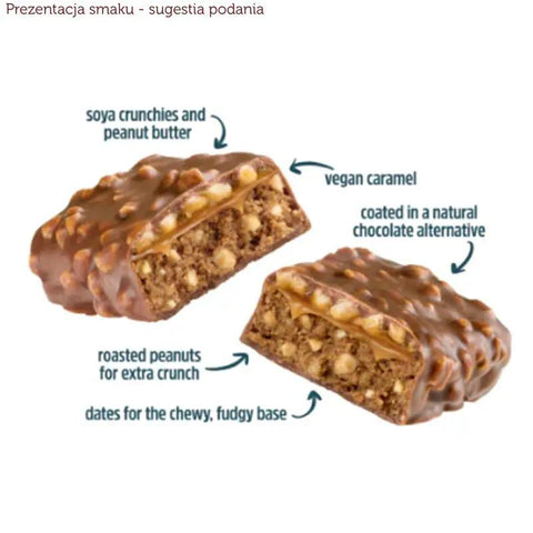 Trek Power Protein Bar Millionaire Shortbread - wegański baton proteinowy 15g białka bez słodzików by Trek (trek-power-protein-bar-millionaire-shortbread-weganski-baton-proteinowy-15g-bialka)