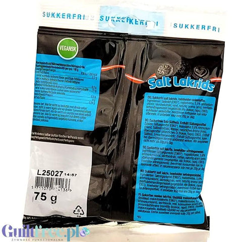 Nordthy Salt Lakrids Blod - wegańskie słone żelki lukrecjowe bez cukru (SŁONE) by Nordthy (nordthy-salt-lakrids-blod-weganskie-slone-zelki-lukrecjowe-bez-cukru)
