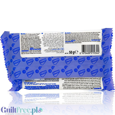 Go Fitness Protein Waffle Cookies N Cream - ciasteczkowy gofr proteinowy 10g białka & 208kcal by Go Fitness (go-fitness-protein-waffle-cookies-n-cream-ciasteczkowy-gofr-proteinowy-10g-bialka-208kcal)