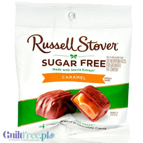 Russel Stover Stevia Caramel Chocolate - bezcukrowe czekoladki z nadzieniem karmelowym by Russel Stover (russel-stover-stevia-caramel-chocolate-bezcukrowe-czekoladki-z-nadzieniem-karmelowym)